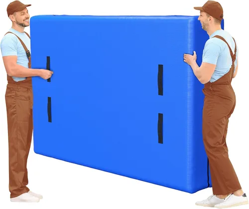 Vista 8 de Bolsa para colchón de tamaño individual para mudanza y almacenamiento, funda reutilizable impermeable de alta resistencia tamaño individual