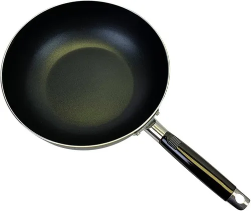 Vista 3 de 10-3/8 '' de aluminio antiadherente wok sartén sartén cocinar huevo sartén