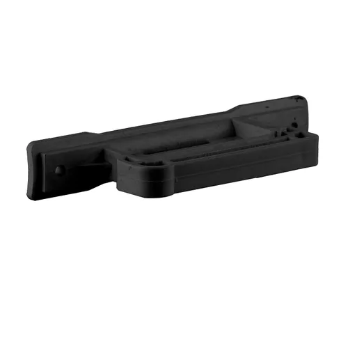 Vista 4 de Aislador de cinta de poste de 25 piezas, aislante eléctrico de sujeción de alambre para cerca, accesorios de esgrima, negro High-Tensile Wire