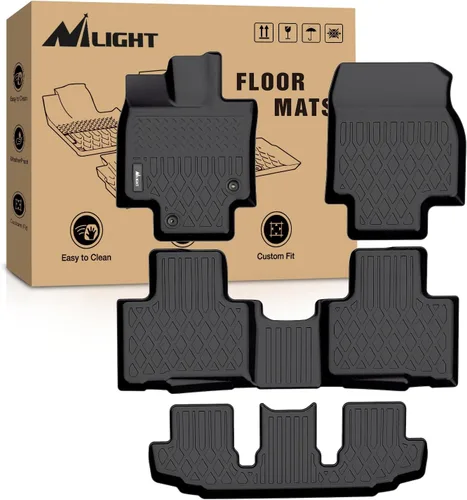 Vista 13 de Nilight Alfombrillas para Toyota Tacoma Access Cab Auto Transmission 2008