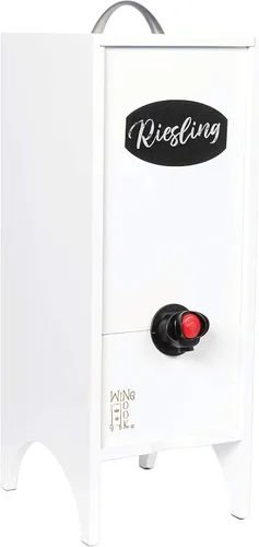 Vista 7 de Dispensador de vino decorativo de vacaciones y Navidad, dispensador de bebidas para el día de la madre, soporte de almacenamiento de vino