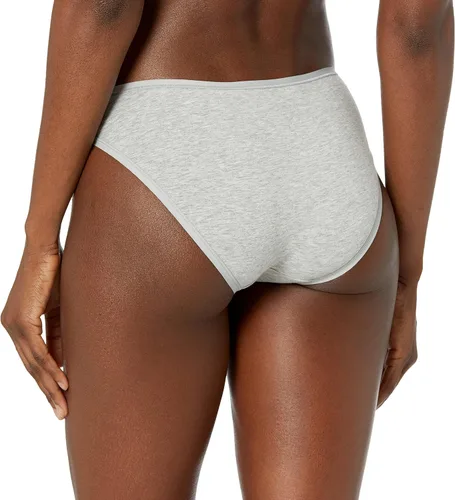 Vista 3 de Tienda Essentials Ropa interior de algodón estilo bikini para mujer, paquete múltiple (disponibles en tallas extra-grandes)