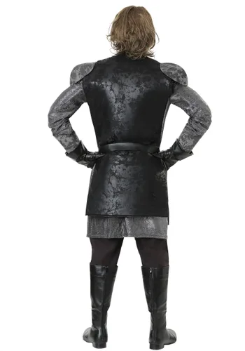 Vista 2 de Disfraz de guerreo lobo talla extra para hombre Multicolor
