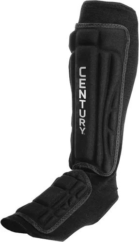 Vista 2 de Century Espinillera Martial Armor™ Armadura en el empeine Negro