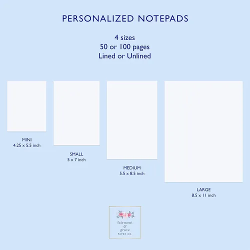 Vista 2 de Bloc de notas personalizado para niños con nombre en colores brillantes del arco iris, fuente linda, bloc de notas de escritura desprendible