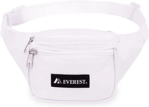 Vista 2 de Everest Paquete de cintura estándar, blanco, talla única (044KD-WHT), 2., Riñonera Signature - Estándar