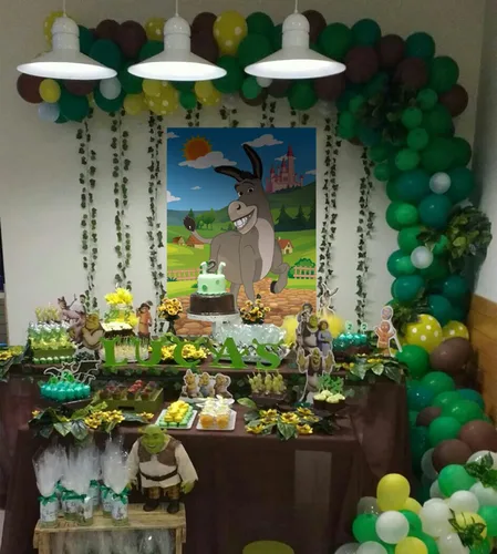 Vista 6 de Joy Bang Ponle la cola al burro para niños con pegatinas de cola y máscaras para los ojos, juegos de fiesta de cumpleaños para niños y niñas