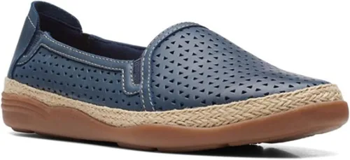 Vista 4 de Clarks Mocasines Elaina Ruby para mujer
