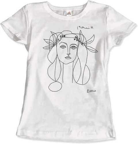 Vista 4 de Picasso's War and Peace Art T-Shirt (Adults, Kids, Short & Long Sleeve) White