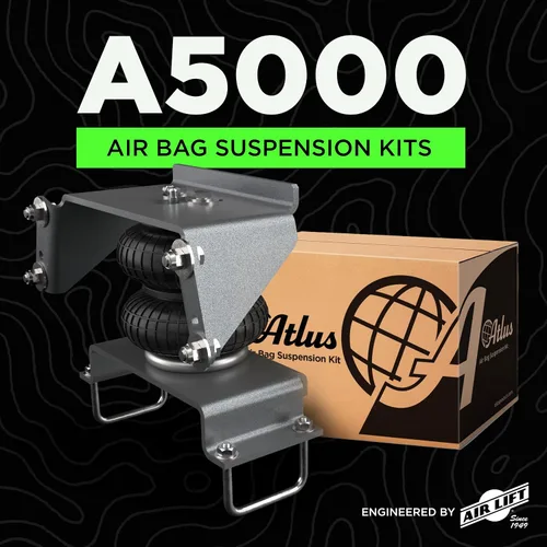 Vista 5 de Atlus Engineered By Air Lift A5000 - Kit de suspensión de bolsas de aire para Toyota Tacoma 2WD y 4WD 2005-2023