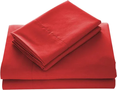 Vista 14 de Juego de sábanas de 6 piezas – Juego de sábanas de algodón Supima real de 500 hilos de 6 piezas para bolsillo profundo de hasta 15-18 pulgadas