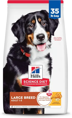 Vista 15 de Hill's Science Diet - Alimento seco para perros adultos de raza grande 1-5, proteína de calidad para el apoyo de las articulaciones y músculos