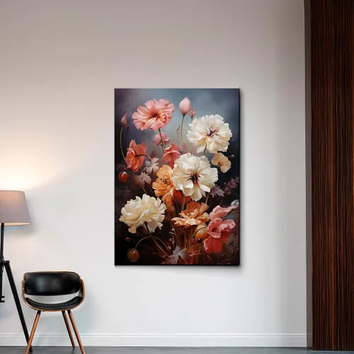 Vista 7 de Nature's Abundance, Wild Flowers Landscape Prints, A Captivating Farmhouse Art Celebrating the Beauty of Floral Splendor, Canvas, Home Decor