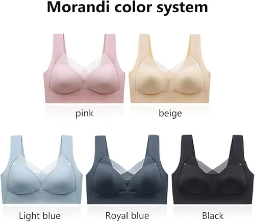 Vista 6 de Miahhy Wmbra - Brasier con corrección de postura Wmbra, brasier sin varillas push-up ergonómico cómodo cruzado