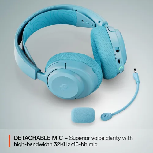 Vista 8 de SteelSeries Arctis Nova 3X Wireless Multi-Platform Gaming Headset — Mobile App Control — 40 HR Battery — Neodymium Magnetic Drivers