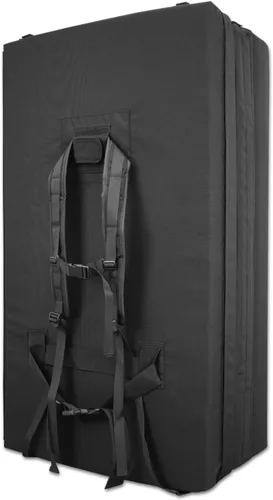 Vista 3 de Meister Boulder Beast XL Tri-Fold Rock Climbing Crash Pad con correas de mochila Oversized 72" x 44" landing area with 5" multi-layer cushioning