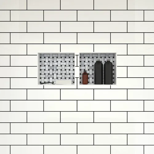Vista 2 de Tile Redi USA Redi Niche - Nicho para ducha