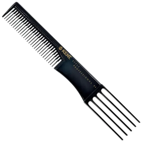 Vista 14 de Kent SPC80 Peine de corte estilo salón con dientes anchos y finos, peine profesional de corte de pelo de peluquero para peinar y burlas para todo