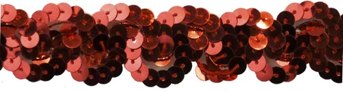 Vista 5 de Belagio Enterprises Sequin Trim de poliéster no elástico de 1 pulgada (rollo de 10 yardas) BQ301-02 Negro