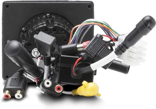 Vista 4 de Rockford Fosgate PMX-3, receptor de medios digitales compacto con pantalla de 2.7