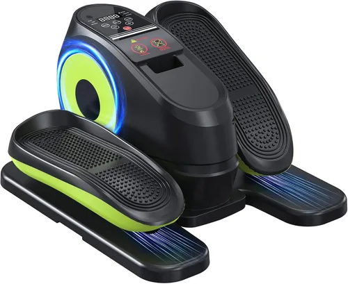 Vista 8 de Under Desk Elliptical Machine with Remote Control, 16 Adjustable Speed Electric Exerciser Pro As Seen On TV for Senior, Portable Quiet Seated Pedal