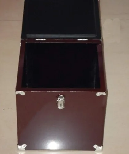 Vista 3 de blue-ther Cofre ligero y pesado - MC Stage Trucos de magia Caja de madera Mago Profesional Mago Ilusiones Gimmick Props Comdy Funny