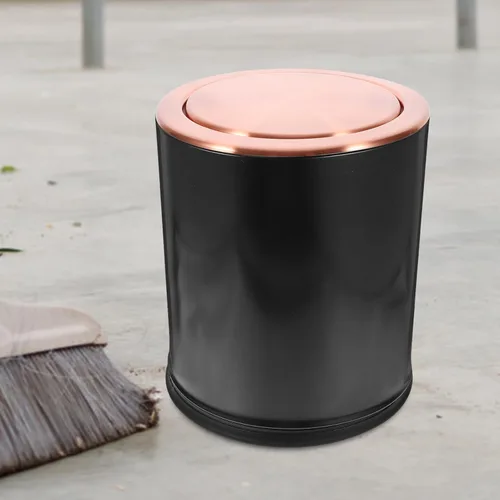 Vista 8 de Cabilock Tapa de cubo de basura empotrada de acero inoxidable