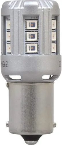 Vista 3 de Bombilla de LED ámbar 1156 (2 unidades), 1156, Ambar
