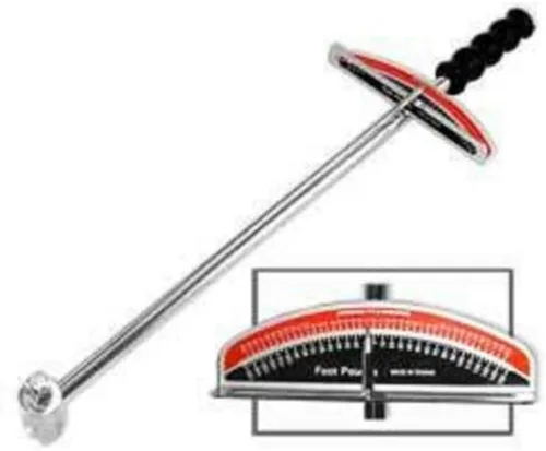 Vista 3 de NUEVA herramienta de llave de haz de par de aguja de accionamiento de 3/8" y 1/2", Jikkolumlukka