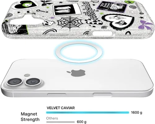Vista 691 de VELVET CAVIAR Funda para iPhone 15, compatible con MagSafe, probada contra caídas de 10 pies, fundas protectoras de diseño, leopardo color rosa