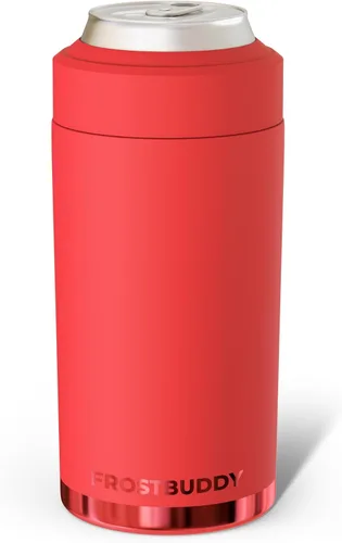 Vista 46 de Frost Buddy Enfriador de latas universal, aislante de latas de acero Blanco (Allwhite)