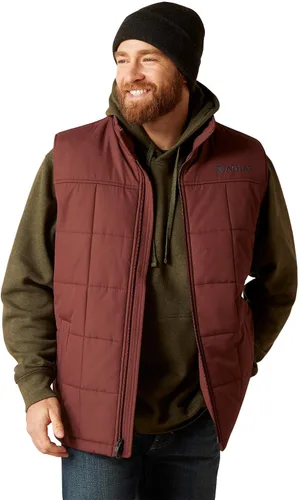 Vista 18 de ARIAT Chaleco aislado Crius para hombre Banyan corteza