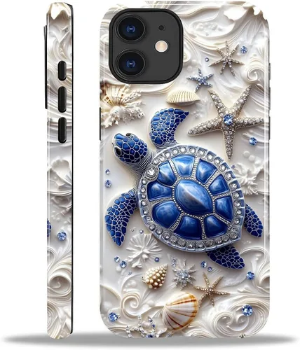 Vista 24 de Funda para iPhone 11, resistente híbrida 2 en 1, protección completa contra golpes con acabado brillante, diseño de collage de tela a cuadros