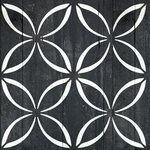 Vista 9 de 2 plantillas de pintura de azulejos de 12 x 12 pulgadas para paredes y suelos, reutilizables, plantillas para pintura, plantillas para decoración