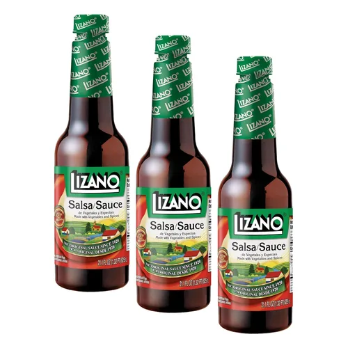 Vista 11 de Salsa Lizano con verduras y especias, 9.5 onzas líquidas (paquete de 2)