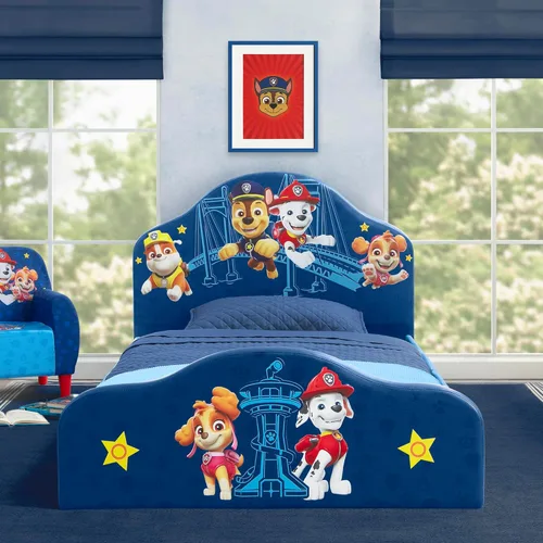 Vista 10 de Delta Children Cama individual tapizada Marvel Avengers, Azul