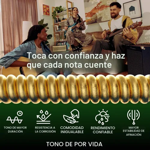 Vista 5 de Elixir, Cuerdas para bajo eléctrico, acero inoxidable, NANOWEB, 4 cuerdas