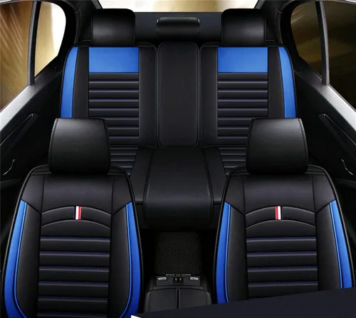 Vista 6 de Funda de asiento de automóvil para BMW X1 X2 X3 X4 X5 X5M X6 2009-2024, cobertura completa, cojín transpirable e impermeable para asiento