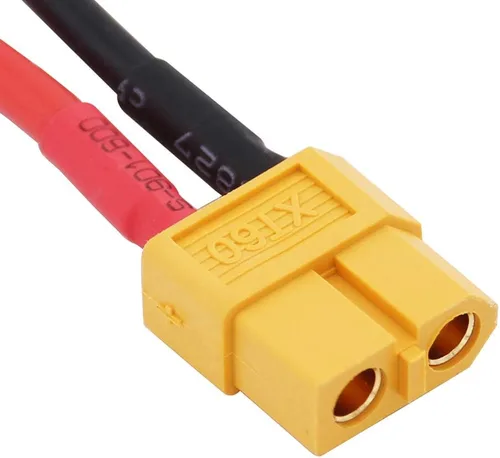 Vista 5 de XT-60 / XT60 Series/Conector de batería serie con cable de 14 awg 3.9 in para Turnigy (paquete de 2)