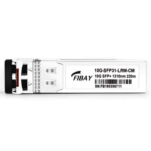 Vista 18 de 10GBASE-LR SFP+ Módulo Transceptor Óptico, 1310nm, 6.2 mi, DDM, Duplex LC SMF, 10 unidades, Gris, Sólido