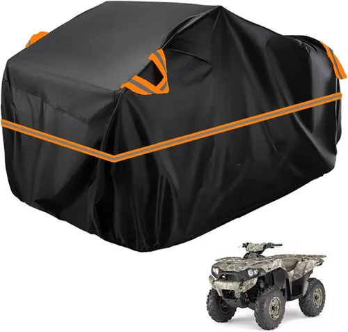 Vista 235 de Cubierta para ATV impermeable compatible con Arctic Cat H1 EFI TRV Cruiser 4x4 2011, cubierta de 210D para vehículos de 4 ruedas, cubierta para quad