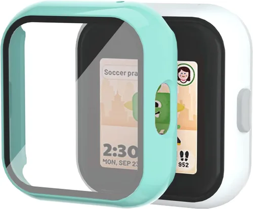 Vista 8 de BlackPro Protector de pantalla compatible con SyncUP Kids Watch (no compatible con SyncUP Watch 2), policarbonato duro y funda de vidrio templado