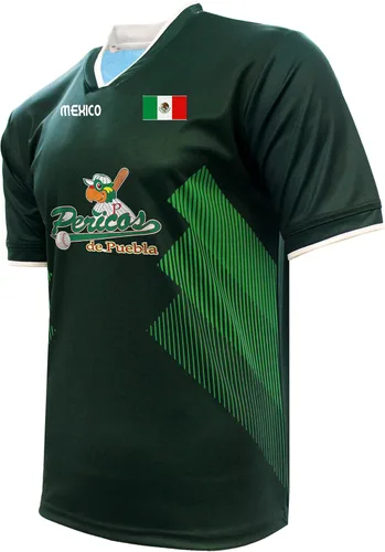 Vista 2 de Jersey México Pericos de Puebla 100% poliéster. Fabricado en México