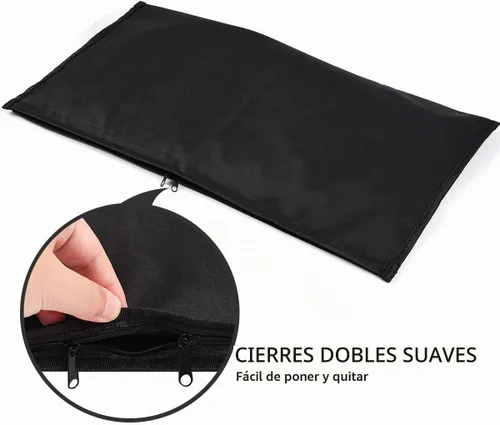 Vista 5 de Funda antipolvo para teclado universal de computadora, funda de PC para teclados mecánicos de juegos de tamaño completo, teclados de 108 teclas