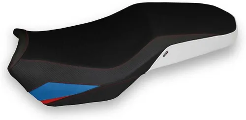 Vista 6 de Funda de asiento compatible con BMW F 750/850 GS (18-21) Marsh 2 Model by Tappezzeria Italia