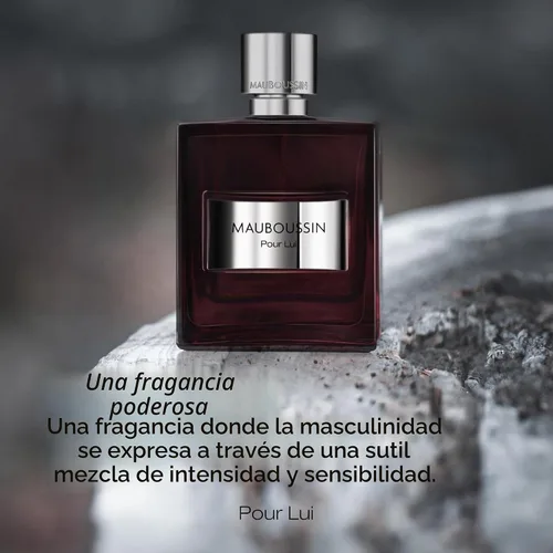 Vista 3 de Mauboussin - Pour Lui 3.4 fl oz (3.3 Fl Oz) - Eau de Parfum para Hombre - Fragancias de Helecho y Modernos