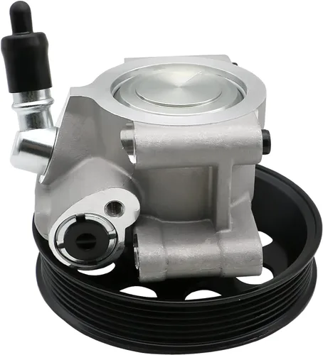 Vista 3 de Cheful Bomba de dirección asistida con polea, apta para Ford F-450 Super Duty 2011-2016, F-550 Super Duty 2011-2016, V10 6.8L, repuesto #