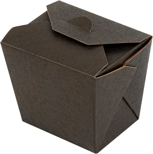 Vista 12 de Restaurantware Cajas chinas para llevar, paquete de 25 cajas de 8 onzas, resistentes a la grasa, contenedores de comida para llevar, desechables