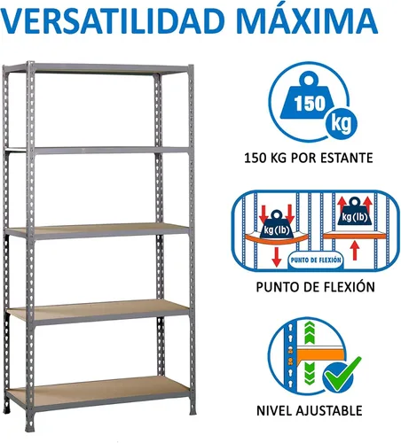 Vista 4 de KIT MADERCLICK PLUS 5/300 GRIS/MADERA