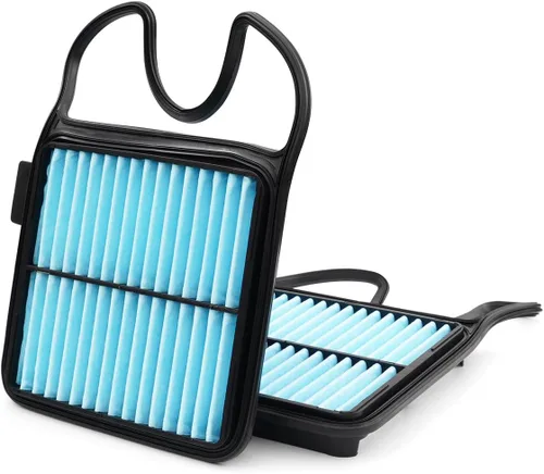 Vista 43 de Paquete de 2 Filtros de Aire para Motor Compatible con Volkswagen Atlas 2025-18 2.0L 3.6L, 2025-20 Atlas Cross Sport 2.0L 3.6L Reemplazo de Filtro